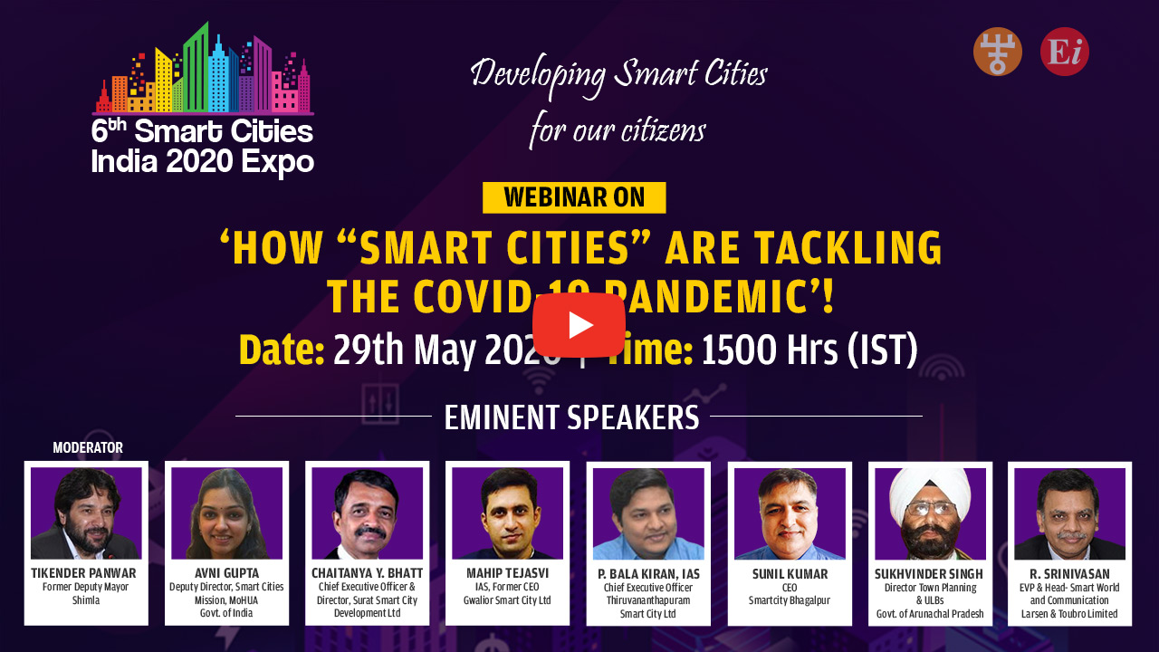 Webinar on How Smart Cities are tackling the COVID-19 Pandemic