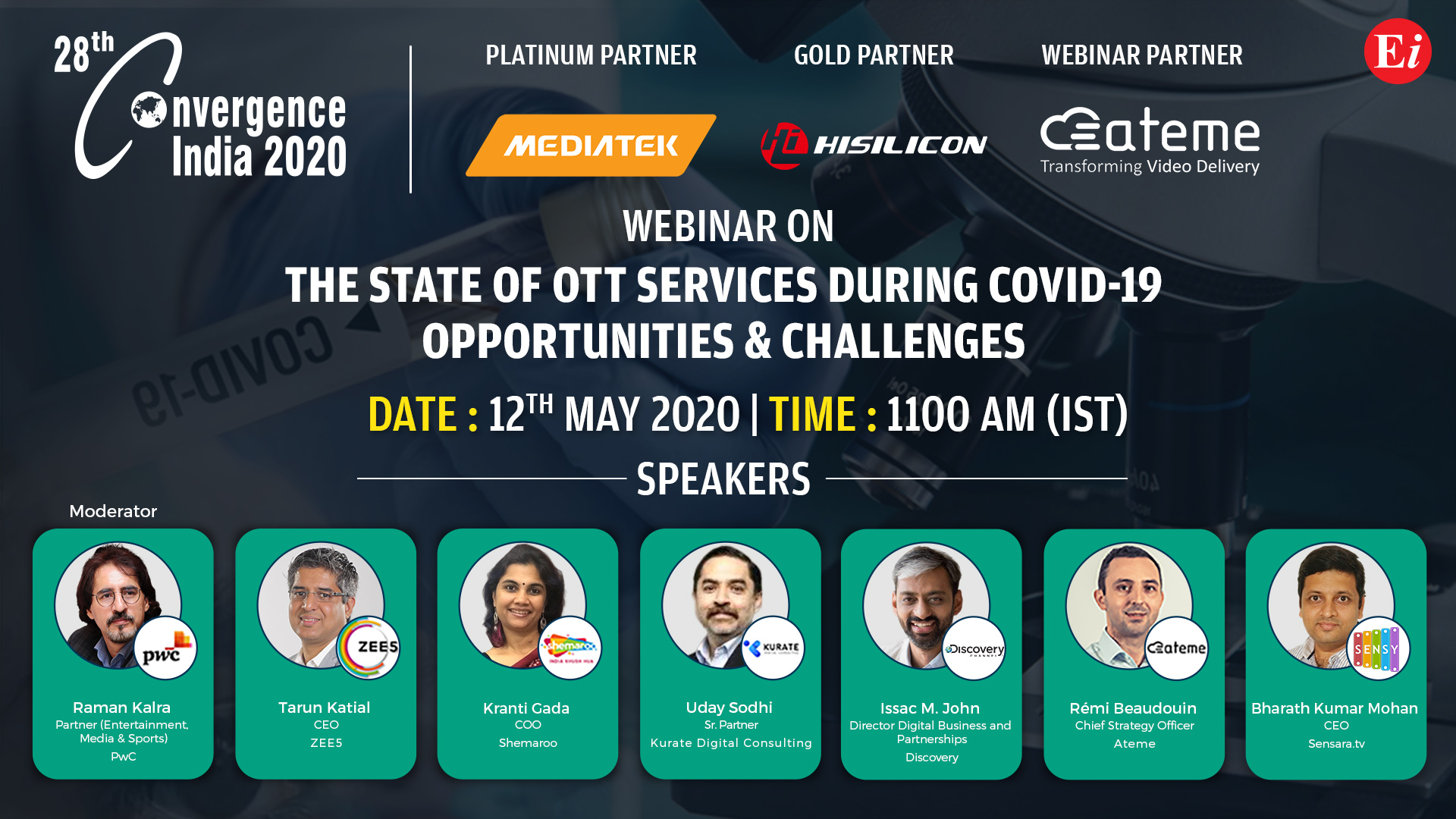 Webinar on The State of OTT Services during COVID-19