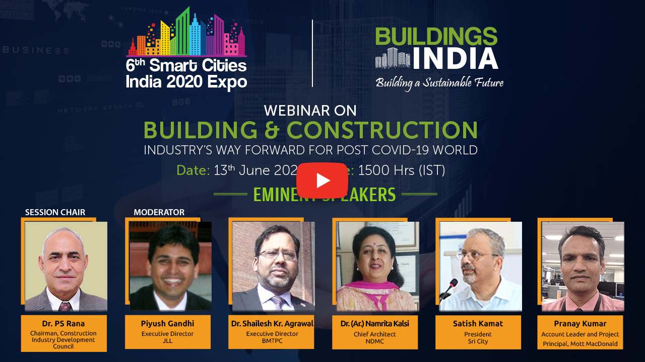 Webinar on Building and Construction industry’s way forward during post Covid19 World